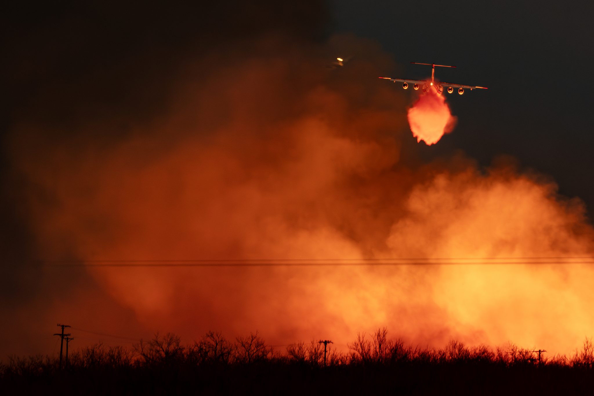 A grass fire reignited - Texas County Progress