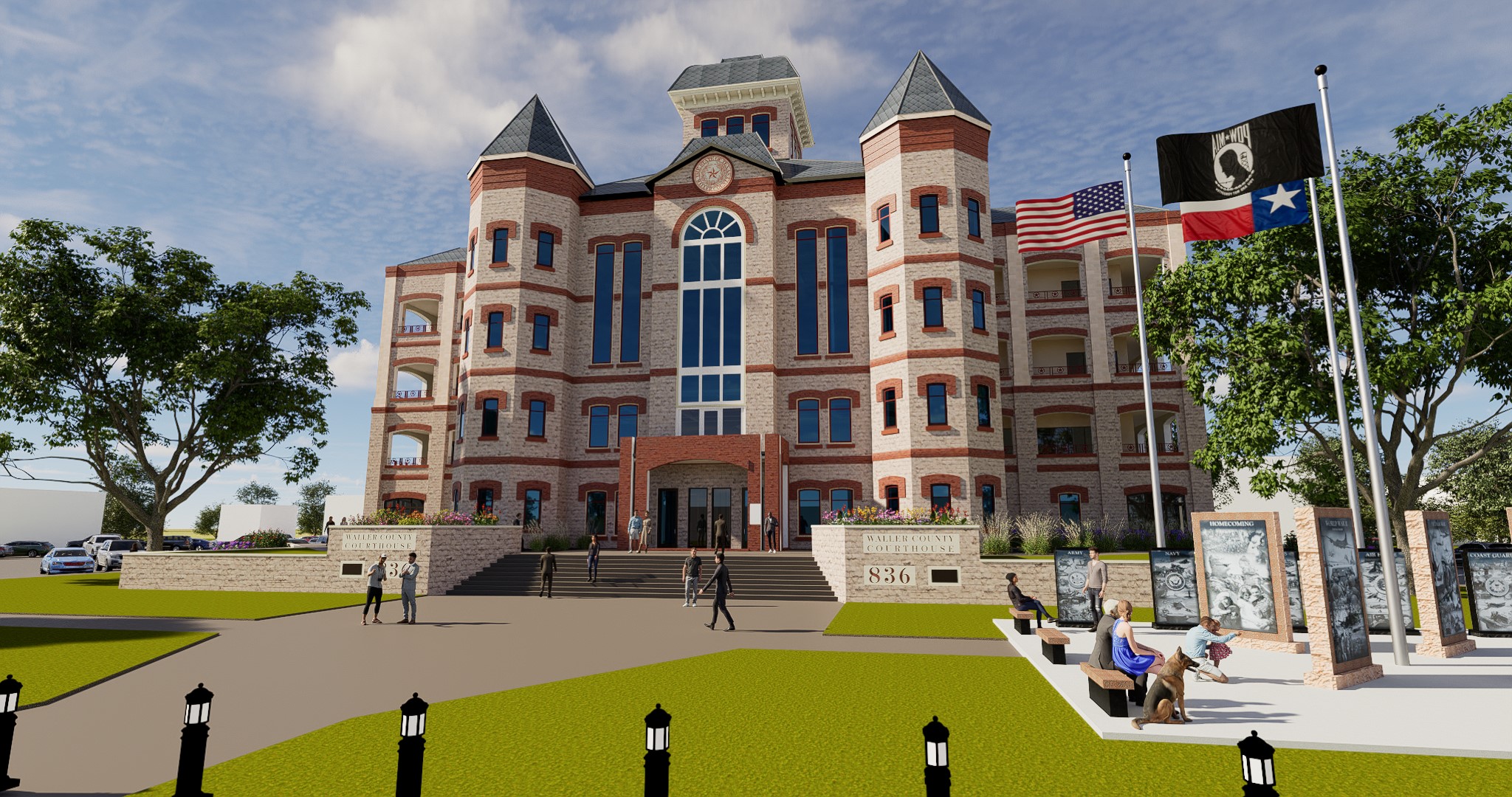 Waller County Courthouse Vision Texas County Progress
